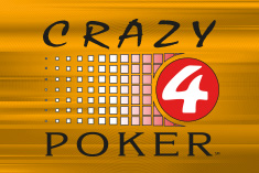 Crazy 4 Poker® is an easy game to master. It offers play against the dealer and an optional Queens UpSM side bet.  You receive five cards to make your best four-card poker hand.