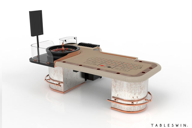 GAMBLER | Casino gaming table for american roulette