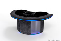 grunge casino card table for poker and blackjack