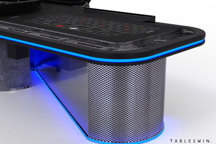 grunge roulette table for casino