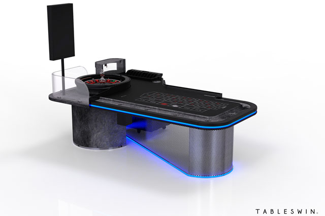 GRUNGE | Casino gaming table for roulette