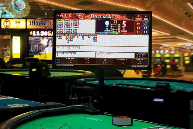 Display results, scores and trends for Baccarat.