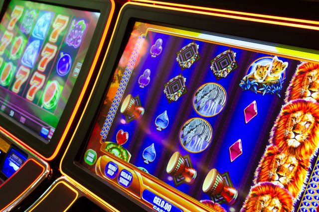 Play in Batumi & Tbilisi slot game King of Africa, with majestic lion and the untamed African savannah