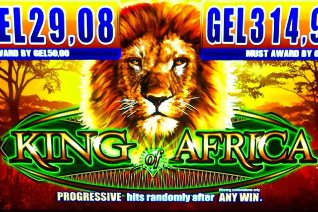 King of Africa | Lion themed slot machine game in Batumi & Tbilisi