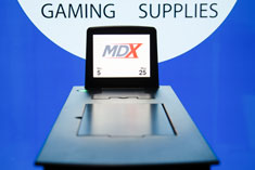 MDX shuffle machine for Baccarat