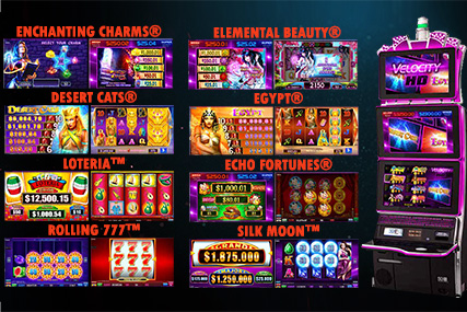 VELOCITY™ HD-4™ multi-game pack includes a mix of classic and jackpot slot games.
